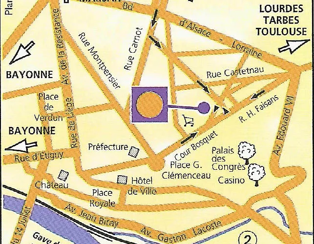 Quality Centre Bosquet 4* Pau